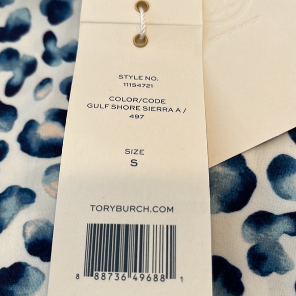 Tory Burch | Swim | Rare Tory Burch Swim Top Rash Guard Zip Neck Gulf